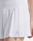 Grand Pleat Skirt - White