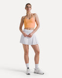 Grand Pleat Skirt - White