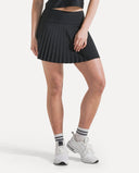 Heritage Pleated Skirt - Black