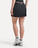 Heritage Pleated Skirt - Black
