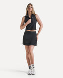 Heritage Pleated Skirt - Black