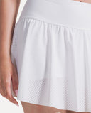 Aeris Court Skirt - White