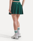 Aeris Court Skirt - Pine Green