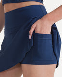 Flow Skirt - Midnight Navy