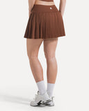 Grand Pleat Skirt - Espresso