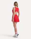 Airflow Dress - Cherry Red