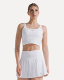 Sculpt Court Top - White