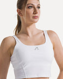 Sculpt Court Top - White