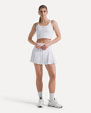 Sculpt Court Top - White