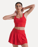 Sculpt Court Top - Cherry Red