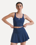 Sculpt Court Top - Midnight Navy