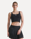 Sculpt Court Top - Black
