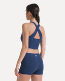 Crossback Court Top - Midnight Navy