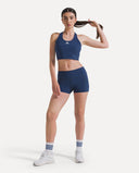 Crossback Court Top - Midnight Navy