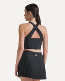 Crossback Court Top - Black