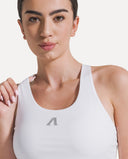 Crossback Court Top - White