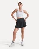 Crossback Court Top - White