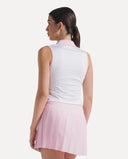 Court Mesh Performance Polo - Pink