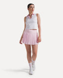 Court Mesh Performance Polo - Pink