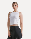 Pure Court Tank - White