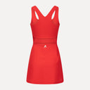 Aeris Court Dress - Cherry Red