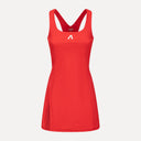 Aeris Court Dress - Cherry Red