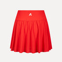 Aeris Court Skirt - Cherry Red
