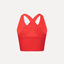 Crossback Court Top - Cherry Red