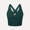 Crossback Court Top - Pine Green