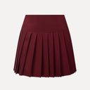 Grand Pleat Skirt - Bordeaux