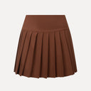 Grand Pleat Skirt - Espresso
