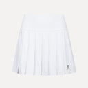 Grand Pleat Skirt - White