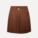 Heritage Pleated Skirt - Espresso