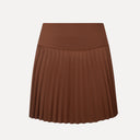 Heritage Pleated Skirt - Espresso