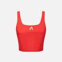 Sculpt Court Top - Cherry Red